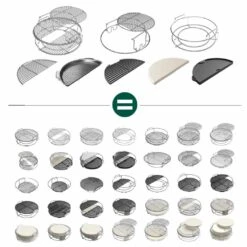 Big Green Egg 5-delige EGGspander Kit -Keuken Grill Verkoopwinkel big green egg 5 delige eggspander kit 2