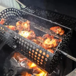 Big Green Egg Ronde Spit Mand, Tumbler Basket Voor Rotisserie 11 Big Green Egg Ronde Spit Mand, Tumbler Basket Voor Rotisserie -Keuken Grill Verkoopwinkel big green egg ronde spit mand tumbler basket voor 1