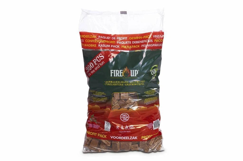 FireUp Aanmaak Blokjes Bruin 192 Stuks 3 FireUp Aanmaak Blokjes Bruin 192 Stuks