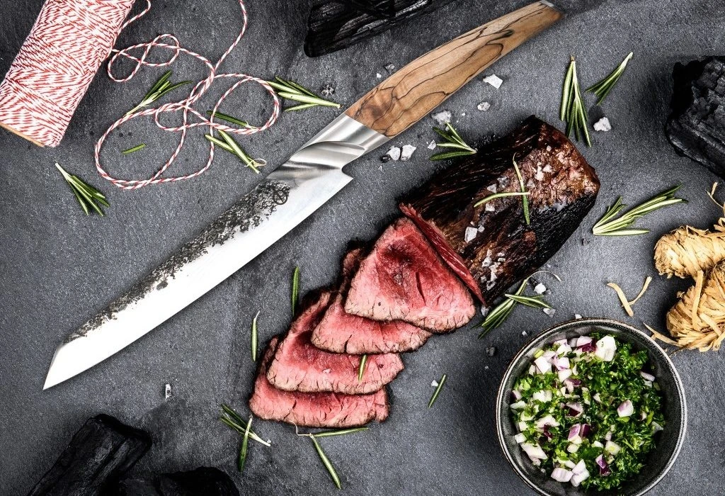 Forged Katai Vleesmes 20cm 4 Forged Katai Vleesmes 20cm - Image 2