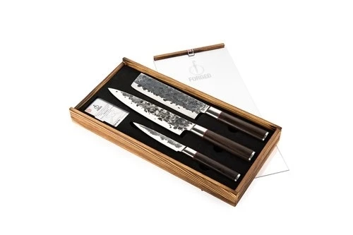 Forged Sebra 3-delige Messenset 3 Forged Sebra 3-delige Messenset