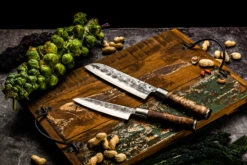 Forged VG10 Santokumes 18 Cm -Keuken Grill Verkoopwinkel forged vg10 santokumes 18 cm 2