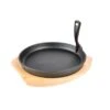 Grill Guru Iron Cooking Plate Met Houten Plank -Keuken Grill Verkoopwinkel grill guru iron cooking plate met houten plank