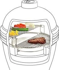 Kamado Joe Half Rond Rvs Grill Rooster 5 Kamado Joe Half Rond Rvs Grill Rooster - Image 3