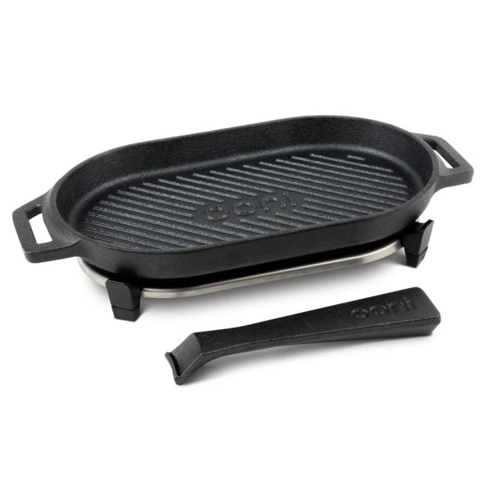 Ooni Gietijzeren Grizzler Pan Met Afneembare Greep En Houten Bord 7 Ooni Gietijzeren Grizzler Pan Met Afneembare Greep En Houten Bord - Image 5