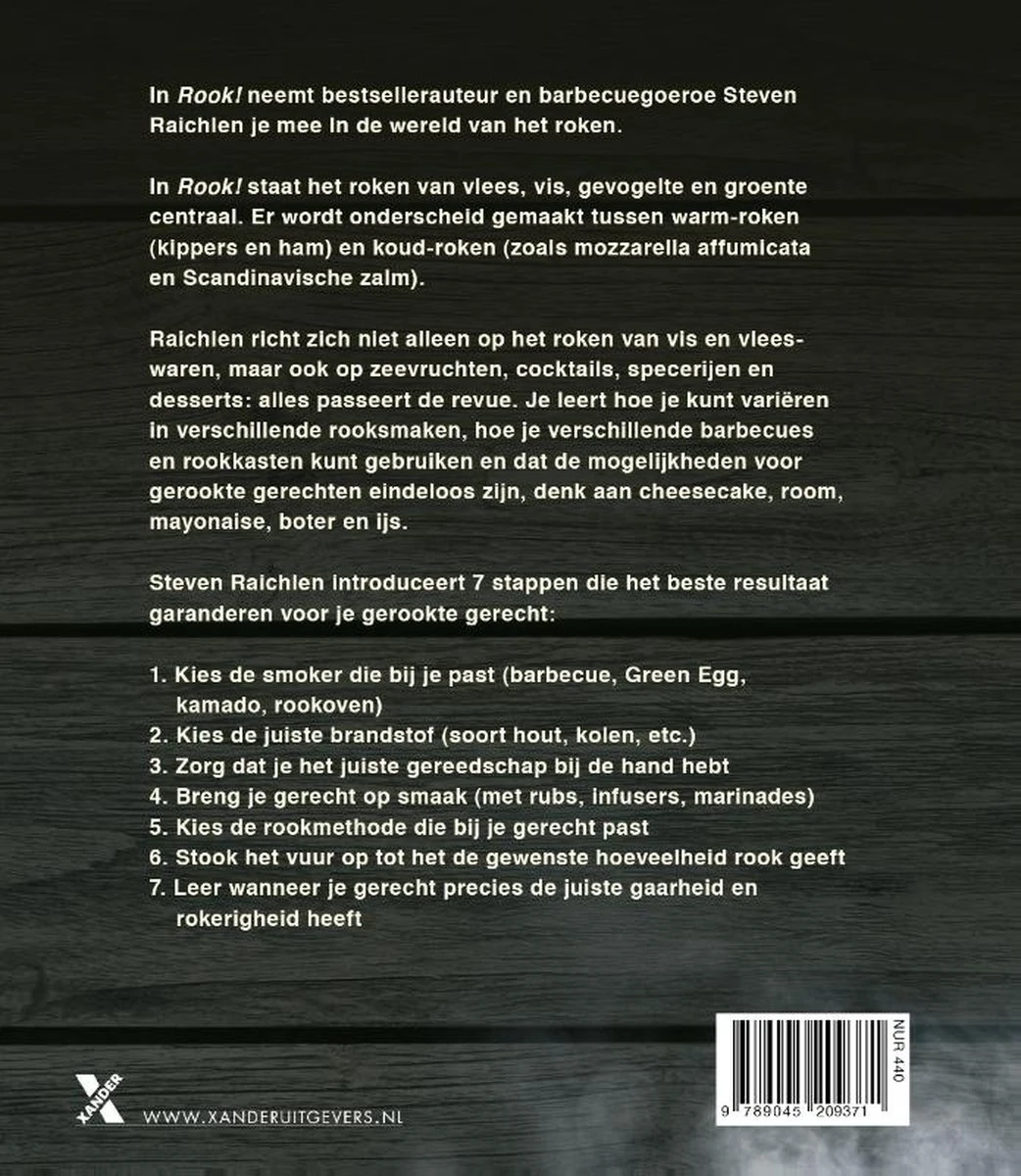 Steven Raichlen Rook! Culinair Roken Op De BBQ En Andere Rookkasten 4 Steven Raichlen Rook! Culinair Roken Op De BBQ En Andere Rookkasten - Image 2