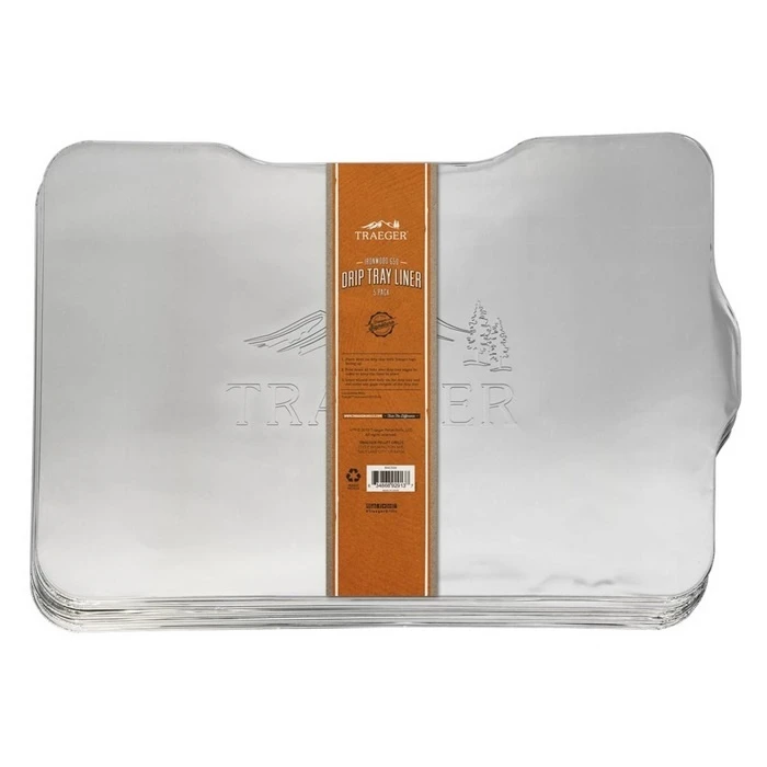 Traeger Tray Liner 5 Pack/ Lekbak- Ironwood 650 3 Traeger Tray Liner 5 Pack/ Lekbak- Ironwood 650